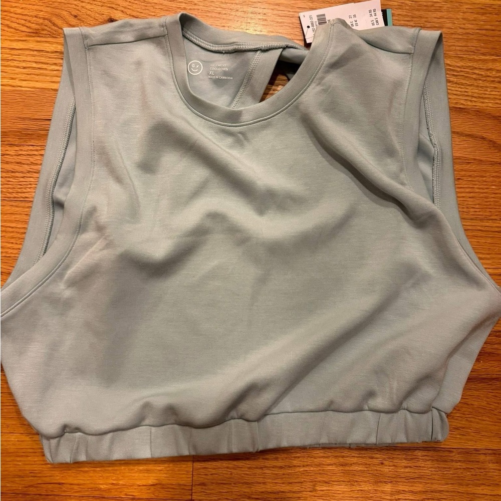 Hollister Women's Tank Top in Light Gray